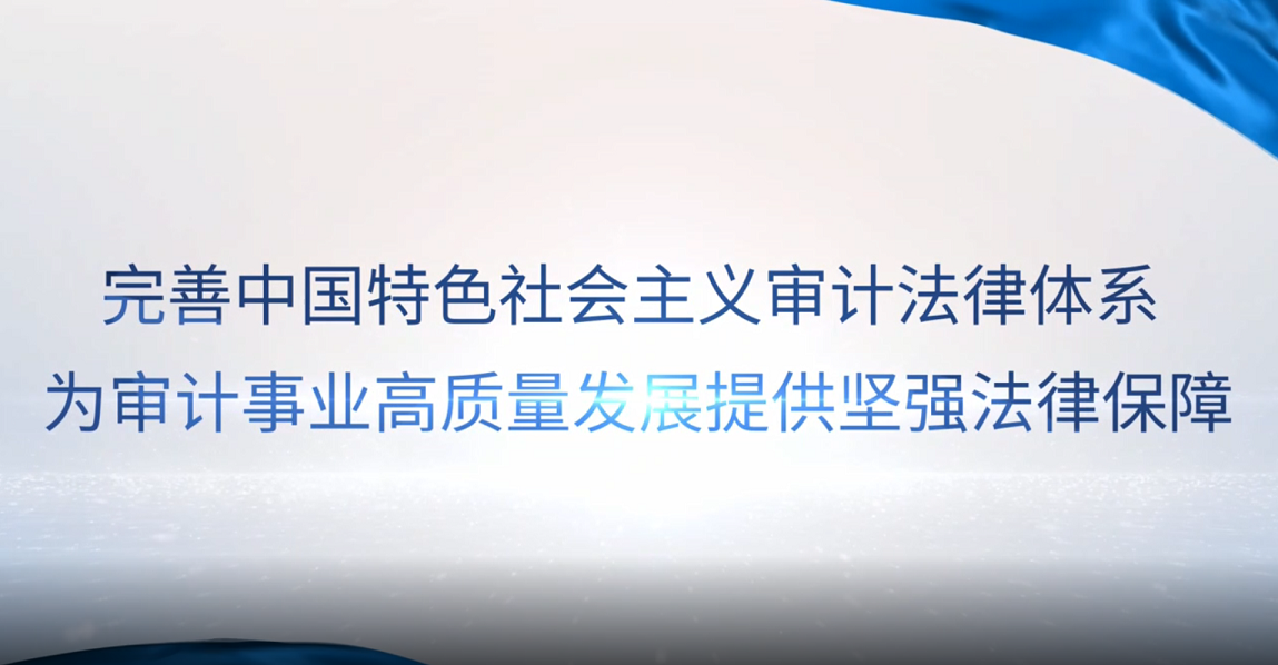 [專家談審計(jì)法]彭新林：完善中國(guó)特色社會(huì)主義審計(jì)法律體系，為審計(jì)事業(yè)高質(zhì)量發(fā)展提供堅(jiān)強(qiáng)法律保障